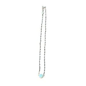 Jemma Sands Dahlia Pearl Pyrite Necklace